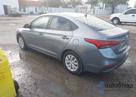2018 Hyundai Accent Se from USA, damaged, VIN 3KPC24A37JE026322